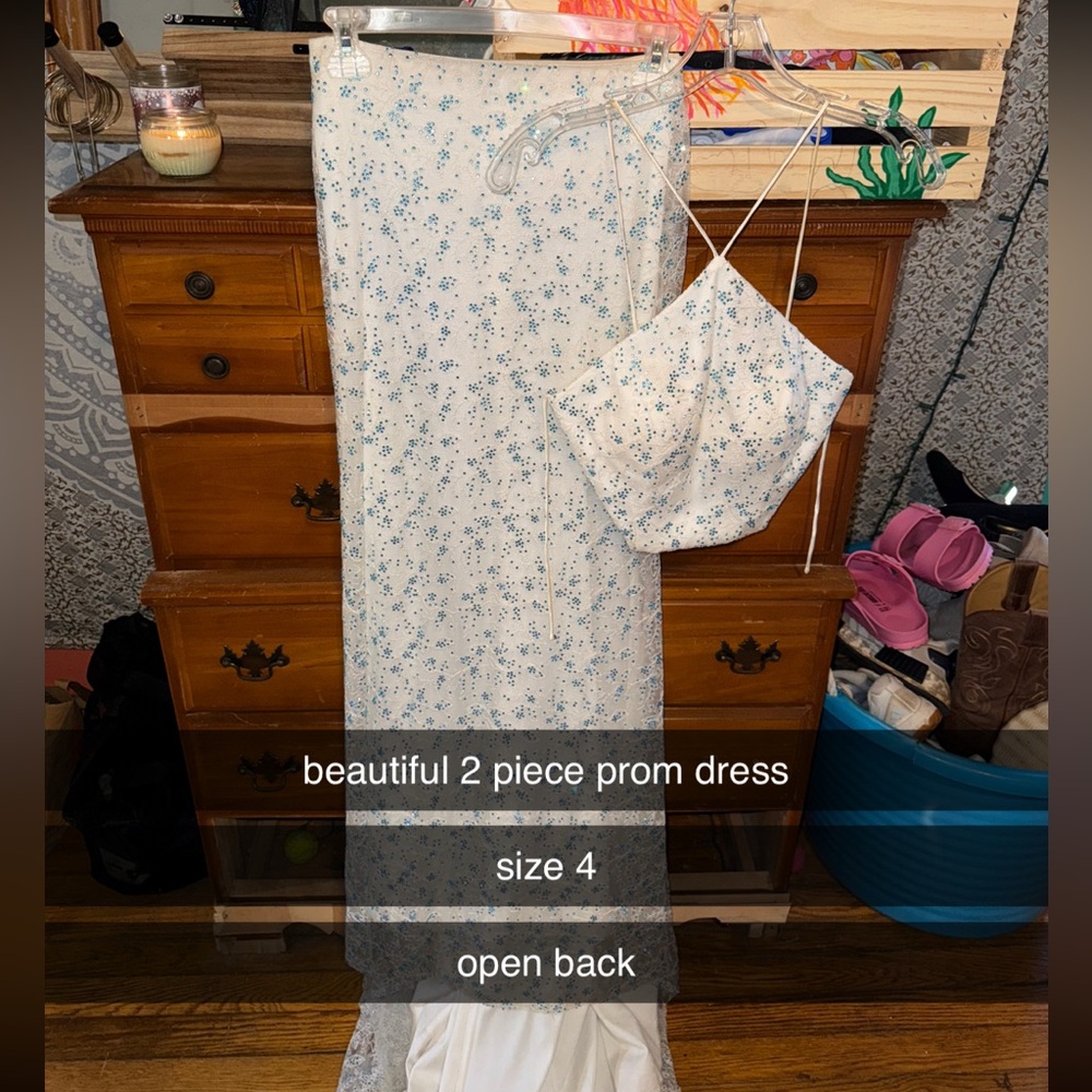 2 Piece Prom Dress